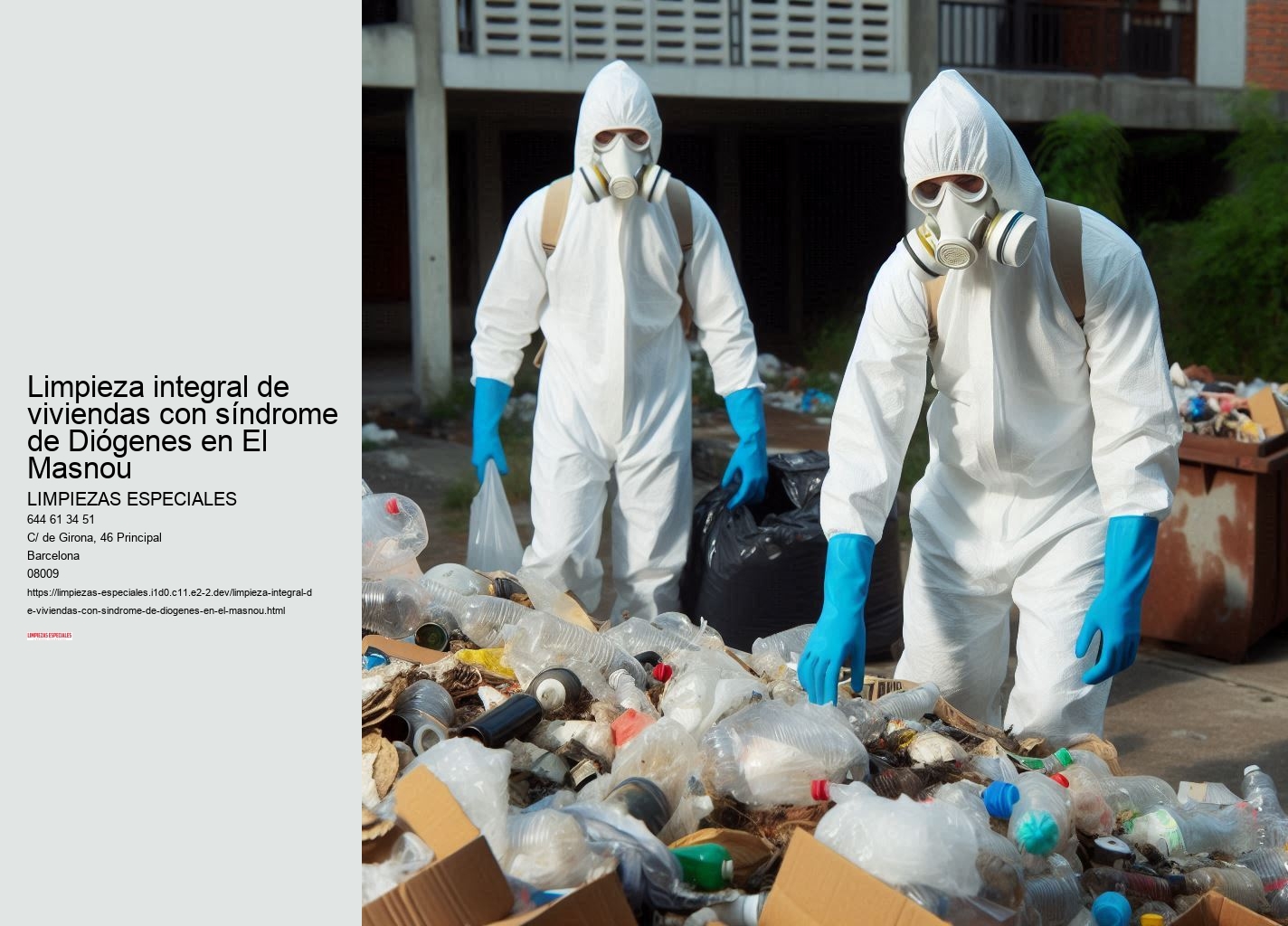 Desinfección y esterilización de espacios